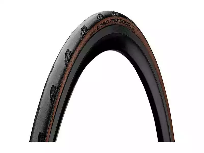 Continental Grand Prix 5000 - 700x25 - Sort/Transparent - 0101895