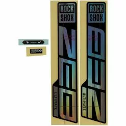 RockShox Decal Kit Til ZEB Ultimate - Gloss Rainbow - 11.4018.105.053