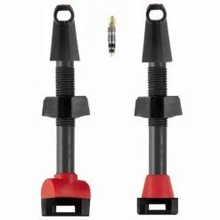 Allbike Tubeless Ventil Carbon Barbieri FV 45 Mm - 2 Stk - Sort - AD/CARB45