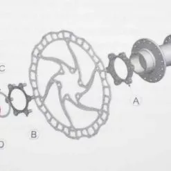 Shimano SM-RTAD05 Adaptor Centerlock/IS 6-hul - ESMRTAD05