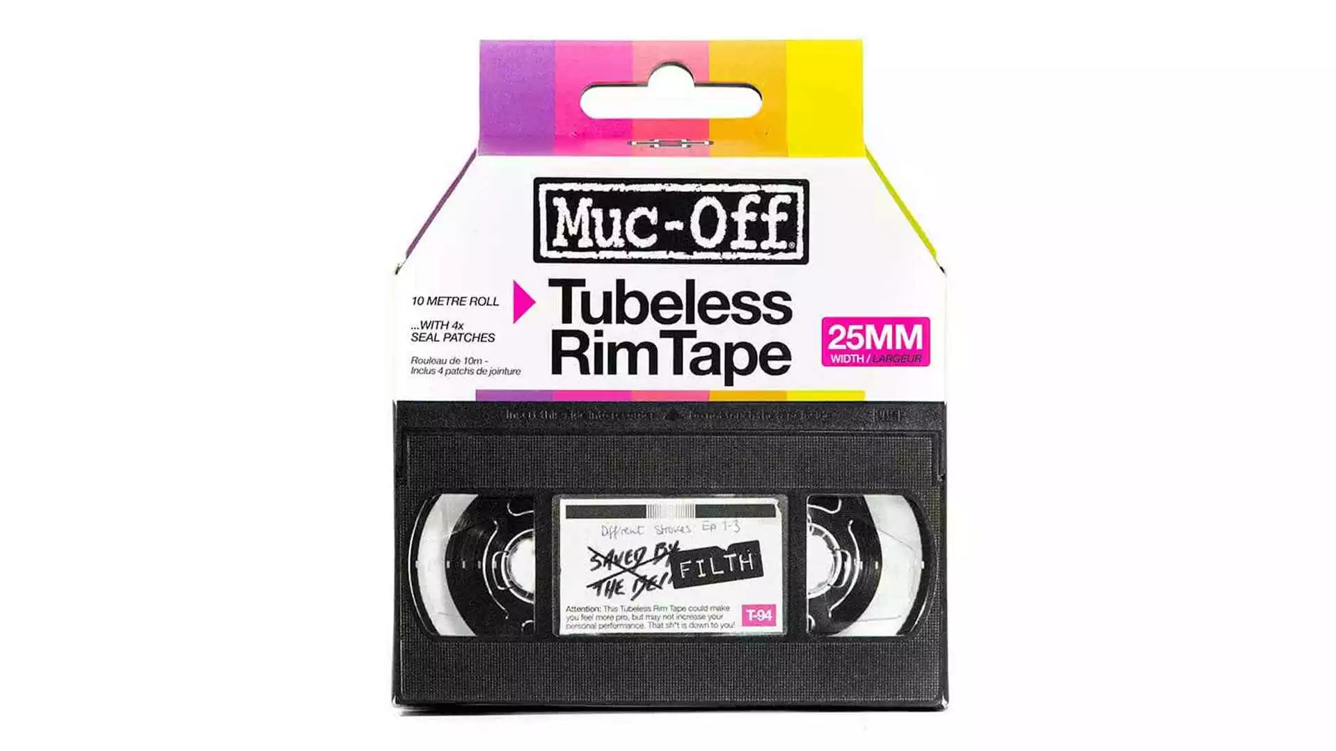 Muc-Off Fælgtape Tubeless 17 Mm - Pink - 10 M - 20068
