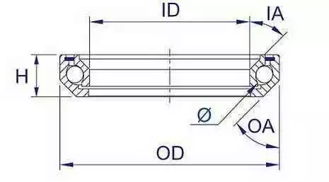 TOKEN Leje Styrfitting 1,5in - TK52H65