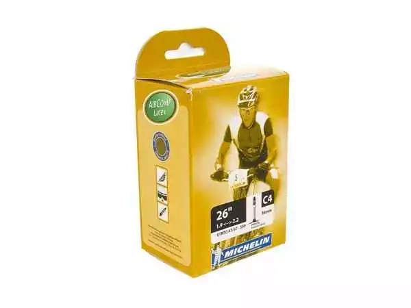 Slange Michelin Aircomp Latex 26"-29" X 1,7-2,3" (FV40) - 493346 - Billede 2