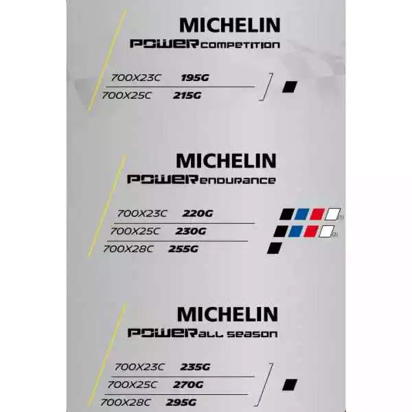 Michelin Power Endurance Dæk 700x25 Sort - 343098