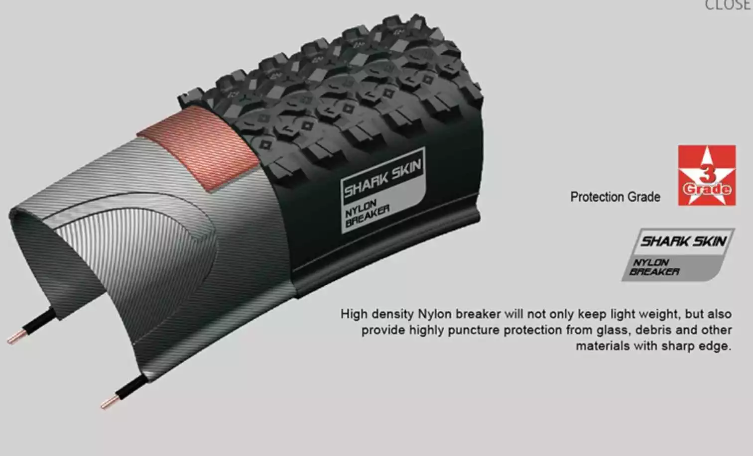 Chaoyang Gravel GP 700Cx38 TLR - Sort/Brun - 6938112679101 - Billede 2