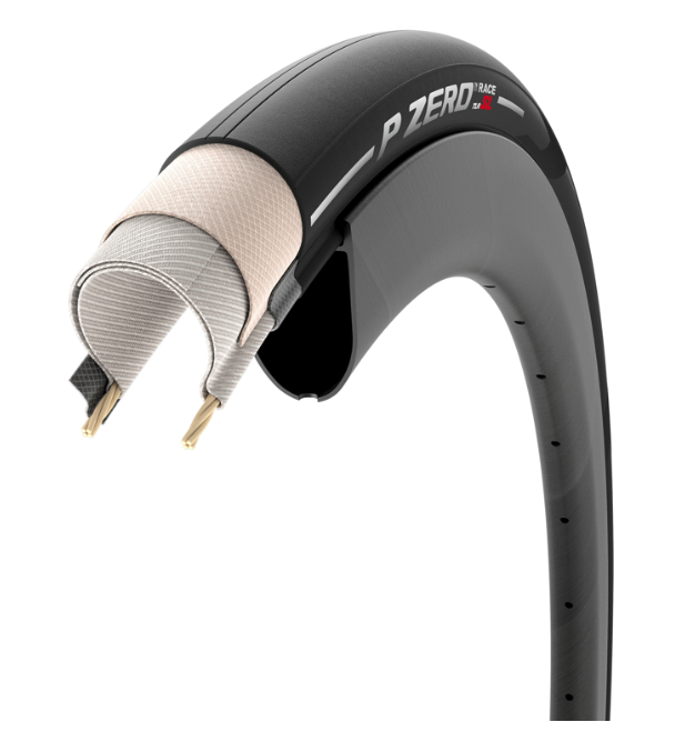 Pirelli P Zero Race TLR SL 700x26C - Sort - 3905500 - Billede 4