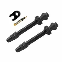 Allbike Tubeless Ventil Barbieri FV45 Mm - 2 Stk - Sort - AD/PRE45BLA